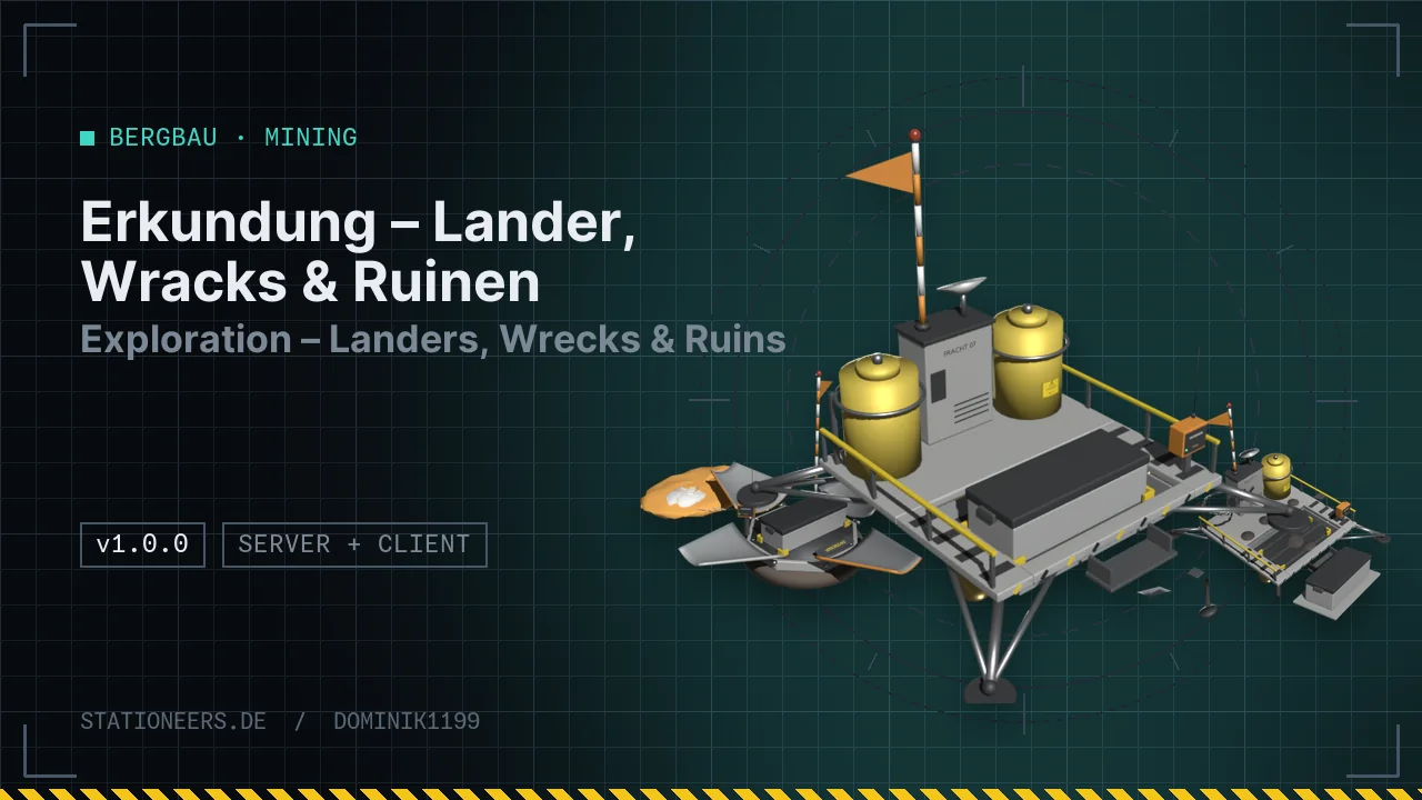 Erkundung – Lander, Wracks & Ruinen