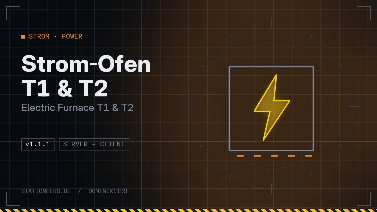 Strom-Ofen T1 & T2