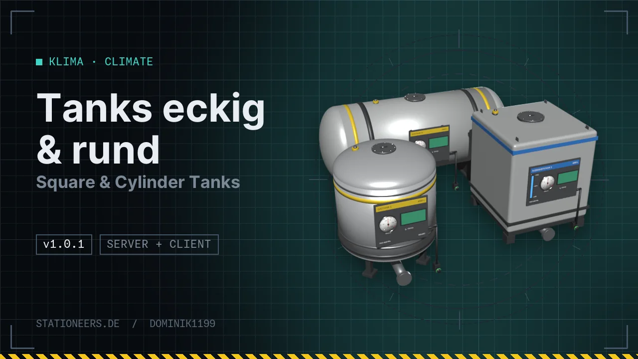 Tanks eckig & rund